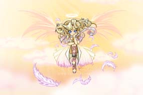 Anime Art Angel of the Skies