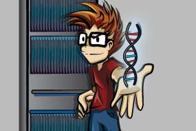 Nerd DNA Commission Art