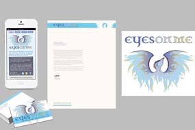 Eyes on Me Tattoo Parlor Branding